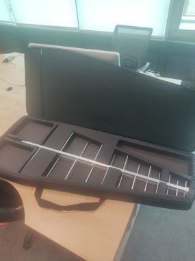 Тканевый чехол для антенны и проводов (управляющий канал FPV) с ложементом из изолона. Серийный выпуск.
