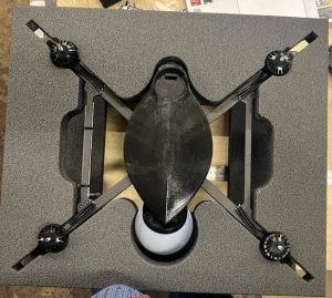 Ложемент из изолона (ППЭ) для БПЛА