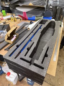 Ложемент из изолона (ППЭ) для БПЛА и аксессуаров