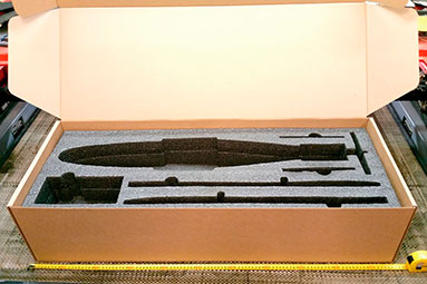 Упаковка для транспортировки БПЛА в разборе